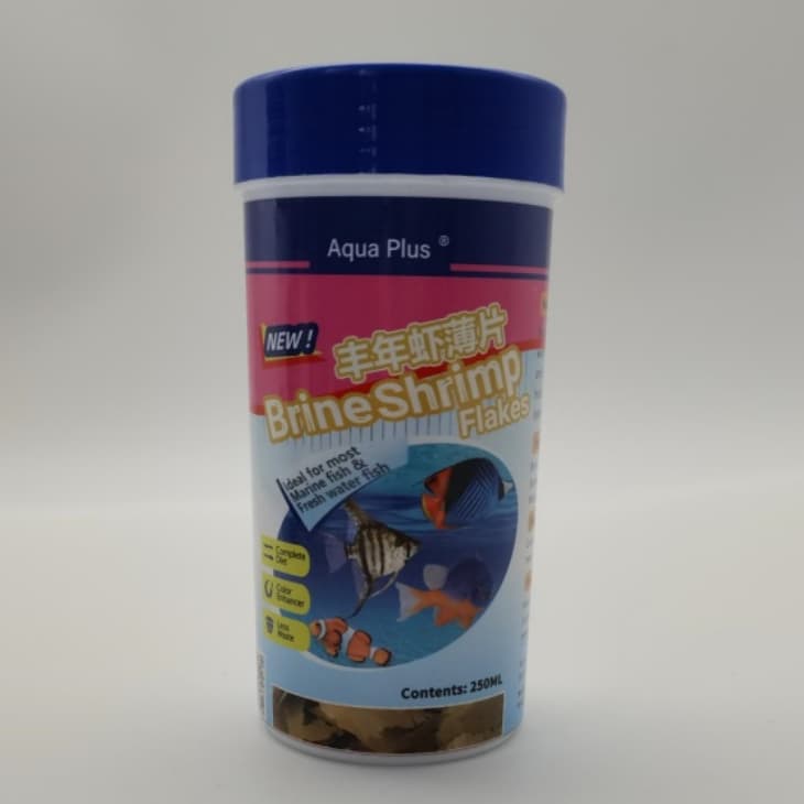 Aqua Plus Brine Shrimp Flakes factory